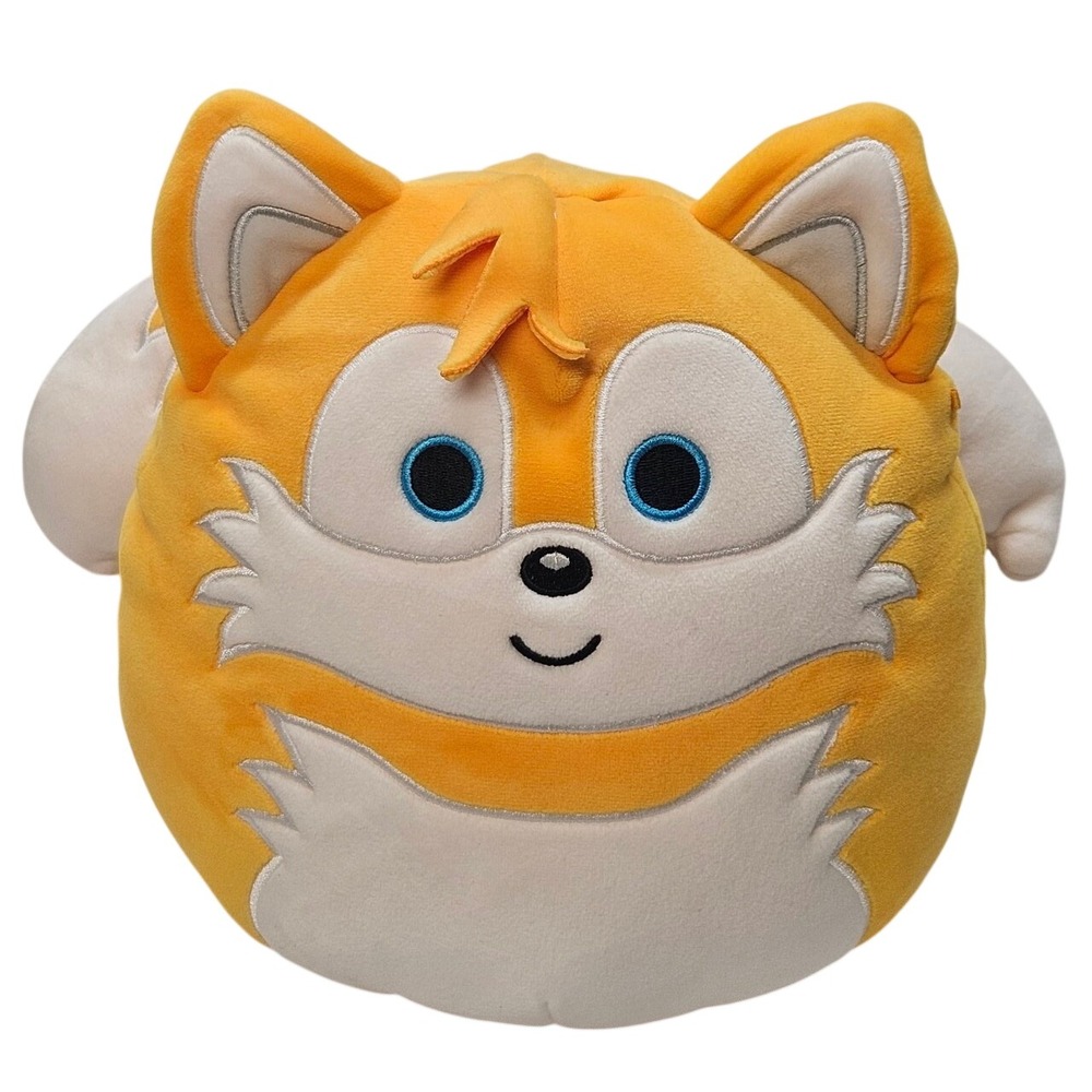Sonic The Hedgehog Tails Plush Stuffed Animal Yellow 8 inch Preloved Collectible